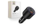 Mobil - Adaptere & Opladere - Tech-Protect Car Charger CC04 3-Ports PD175W - Black - 5906302361700