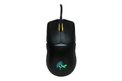 Mus - Ducky Feather - mouse - USB 2.0 - Mus - Optisk - 7 knapper - Sort - DMFE20O-OAZPA7G