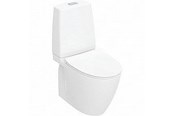 Toiletter, sæder, bideter og reservedele - Ifö Spira Art 2.0 gulvstående toilet med sæde skjult S-lås dobbeltskyl TurboFlush - 502.926.00.4