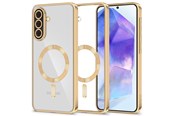 Mobil - Covers & Cases - Tech-Protect MagFlex MagSafe Case for Samsung Galaxy A56 5G - Clear Gold - 5906302362240