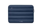 Tasker - Tech-Protect Fluffy Laptop Bag 13-14 - Navy Blue - 5906302362486