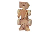 Trælegetøj - Primi Passi - Wooden Transforming Robot/Shovel - PP3502