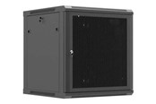 Rack skabe - Lanberg WF01 Series - rack - 600x600 flat pack with perforated door - 12U - WF01-6612-23B