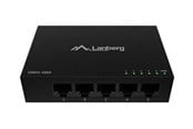 Switch - Lanberg DSM1-1005 5-Port Gigabit Unmanaged Switch 12V Metal Case - DSM1-1005