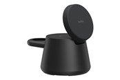 Mobil - Adaptere & Opladere - Belkin UltraCharge charging dock - modular Qi2 - + AC power adapter - 25 Watt - WIZ052KQBK
