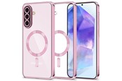 Mobil - Covers & Cases - Tech-Protect MagFlex MagSafe Case for Samsung Galaxy A56 5G - Clear Pink - 5906302363131