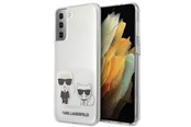 Mobil - Covers & Cases - Karl Lagerfeld Karl&Choupette Case for Samsung Galaxy S21+ - Transparent - 3666339003357