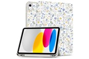 Tablet - Covers & Cases - Tech-Protect SC Pen Case for iPad 10.9" 2022 (10th Gen.) / 11" 2025 (11th Gen.) - Daisies with Leaves - 5906302363193