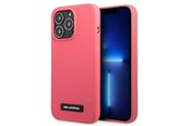 Mobil - Covers & Cases - Karl Lagerfeld Silicone Plaque Case for iPhone 13 Pro Max - Fuchsia - 3666339048839