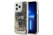 Mobil - Covers & Cases - Karl Lagerfeld Liquid Glitter Gatsby Case for iPhone 13 Pro Max - Black - 3666339049836