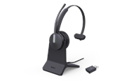 Hovedtelefoner/headset - Yealink WH64 Hybrid Mono with Charging Stand - 1208740