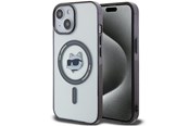 Mobil - Covers & Cases - Karl Lagerfeld KLHMP15SHCHNOTK iPhone 15 6.1" transparent hardcase IML Choupette`s Head MagSafe - 3666339162030