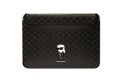 Tasker - Karl Lagerfeld Saffiano Monogram Ikonik case for a 16" laptop - black - 3666339170530