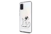Mobil - Covers & Cases - Karl Lagerfeld Choupette Fun Case for Samsung A41 - Transparent - 3700740478813