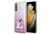 Mobil - Covers & Cases - Karl Lagerfeld Choupette Fun Case for Samsung Galaxy S21+ - Pink - 3700740496978