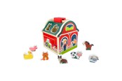 Trælegetøj - Playwood Shape Sorter Farm - RS558A