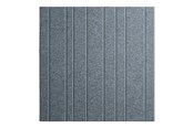 Boligindretning - Middle Atlantic TruTile - acoustic wall panel - 60.33 x 60.33 cm - shadow grey - AUTT22SQMTKSMSDG