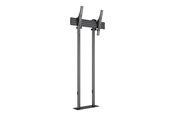 Vægbeslag, AV-Beslag & AV-Møbler - Multibrackets M Pro Series mounting kit - for flat panel - dual pole - black - Max 75 kg - recommended for 90" - 7340234814992