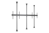 Vægbeslag, AV-Beslag & AV-Møbler - Multibrackets M mounting kit - modular - for LCD display - single side fixed - black - Max 60 kg - recommended for 98" - 7340234815074