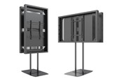 Vægbeslag, AV-Beslag & AV-Møbler - Multibrackets M Pro Series mounting kit - for digital signage display - dual pole high brightness - black - Max 50 kg - recommended for 65" - 7340234814510