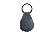 Mobil - Andet Tilbehør - Mujjo Leather AirTag Keychain - Basalt - MUJJO-KY-001-BS