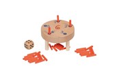 Brætspil - Goki Wooden Dice Game in Cotton Storage Bag - 56295