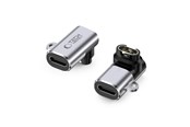 USB kabel - Tech-Protect Ultraboost USB-C Angle Adapter for Garmin Watch - Grey - 5906302368709
