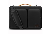 Tasker - Tech-Protect Defender Laptop Bag 13-14 - Black/Orange - 5906302368839