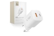 Mobil - Adaptere & Opladere - Tech-Protect NCM33W 2-Port Charger PD33W/QC3.0 - White - 5906302375752