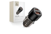 Mobil - Adaptere & Opladere - Tech-Protect CC03 95W Car Charger 2-Ports USB-A / USB-C - Black - 5906302361670