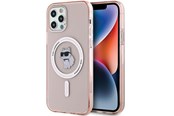 Mobil - Covers & Cases - Karl Lagerfeld IML Choupette MagSafe case for iPhone 12/12 Pro - pink - 3666339283193