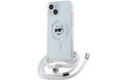 Mobil - Covers & Cases - Karl Lagerfeld IML Choupette Head & Cord MagSafe case for iPhone 13 / 14 / 15 - transparent - 3666339287054