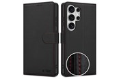 Mobil - Covers & Cases - Tech-Protect Wallet Case for Samsung Galaxy S26 Ultra - Black & Red - 5906302390410