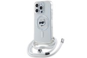 Mobil - Covers & Cases - Karl Lagerfeld IML Choupette Head & Cord MagSafe case for iPhone 14 Pro - transparent - 3666339287108