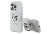 Mobil - Covers & Cases - Karl Lagerfeld KLHMP15XHMRSKCH iPhone 15 Pro Max 6.7" white/white hardcase Ring Stand Karl&Choupette MagSafe - 3666339168902