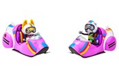 Legetøjsbil - Creature Cases Multi Terrain Motorcycle Water - 9011CC