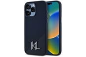 Mobil - Covers & Cases - Karl Lagerfeld Silicone Shadow Metal Initial MagSafe Case for iPhone 15 Pro Max Black - 3666339252953