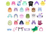 Figur - Squishalongs Squish-a-longs 2.5 cm 25 Pack S7 - 2620570