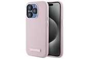Mobil - Covers & Cases - Karl Lagerfeld FW Metal Plate MagSafe iPhone 15 Pro Case - Pink - 3666339255329