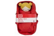 Dukker & Tilbehør - Krea Doll In Basket Red - 36-2052