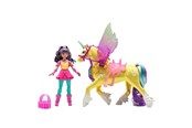 Dukker & Tilbehør - Unicorn Academy Wing Magic Ava And Leaf - 23203 / 6076941