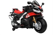 Løbecykler, Gåbiler & Scootere - Aprilia RS V4 MC Ride-On Motorcycle 2x12V - Black - 6951160
