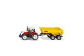 Legetøjsbil - SIKU Steyr With Krampe Tipping Trailer - 1132