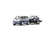 Legetøjsbil - SIKU 1:50 VW ID. Buzz With Porsche 911 GT3 Rs - 2569
