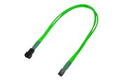 Strømkabel (ekstern) - Nanoxia - fan power extension cable - 3 PIN internal power to 3 PIN internal power - 30 cm - NX3PV3ENG