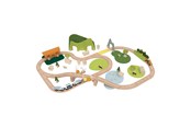 Trælegetøj - Classic World Train Set Nature - 100pcs. - 50617
