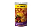 Fisk - Tropical Cichlid Carnivore Medium Pellet 1000 ml. / 360 g. - TP60766