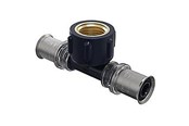 Pressrør og fittings - Wavin Tigris K5 Tee 20x3/4"x20 m/mf - 3079818