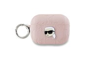Mobil - Andet Tilbehør - Karl Lagerfeld Monogram Karl Head case for AirPods Pro 2 - pink - 3666339283780