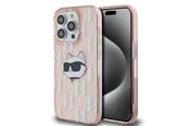 Mobil - Covers & Cases - Karl Lagerfeld IML Choupette Head & Monogram case for iPhone 14 Pro Max - pink - 3666339286132